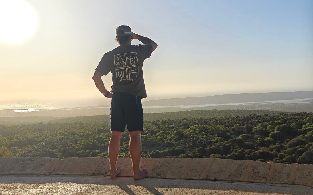 Looking out over the South West