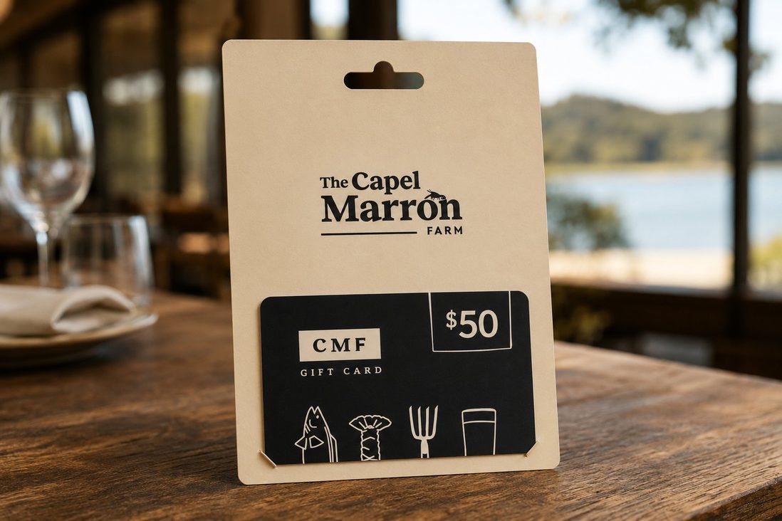 A Capel Marron Farm gift card